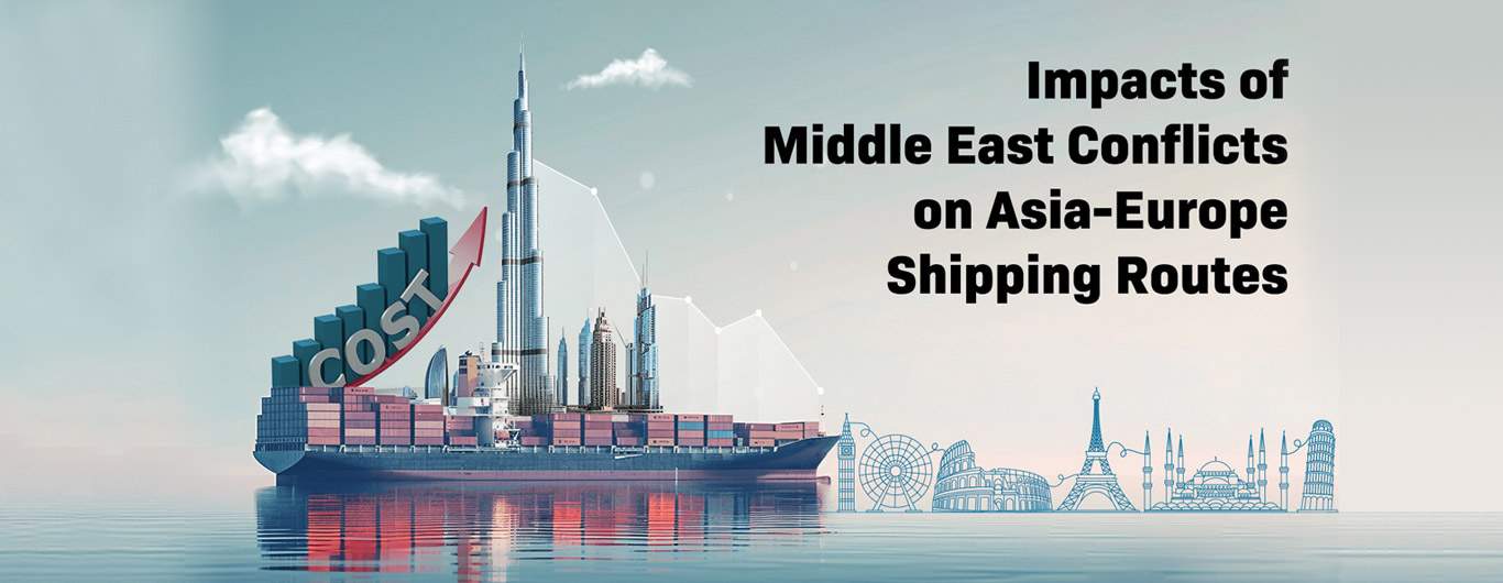 Impacts of Middle East Conflicts on Asia-Europe Shipping Routes